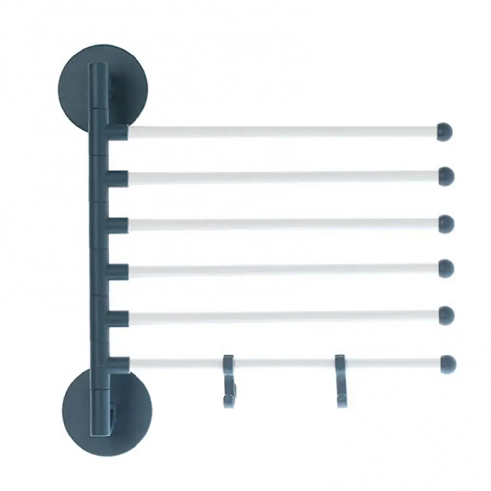 Punch Free Adhesive Bathroom Towel Holder, Wall Mount, Shelf Rack, Organizador, Gabinete, Porta Pendurado Stand