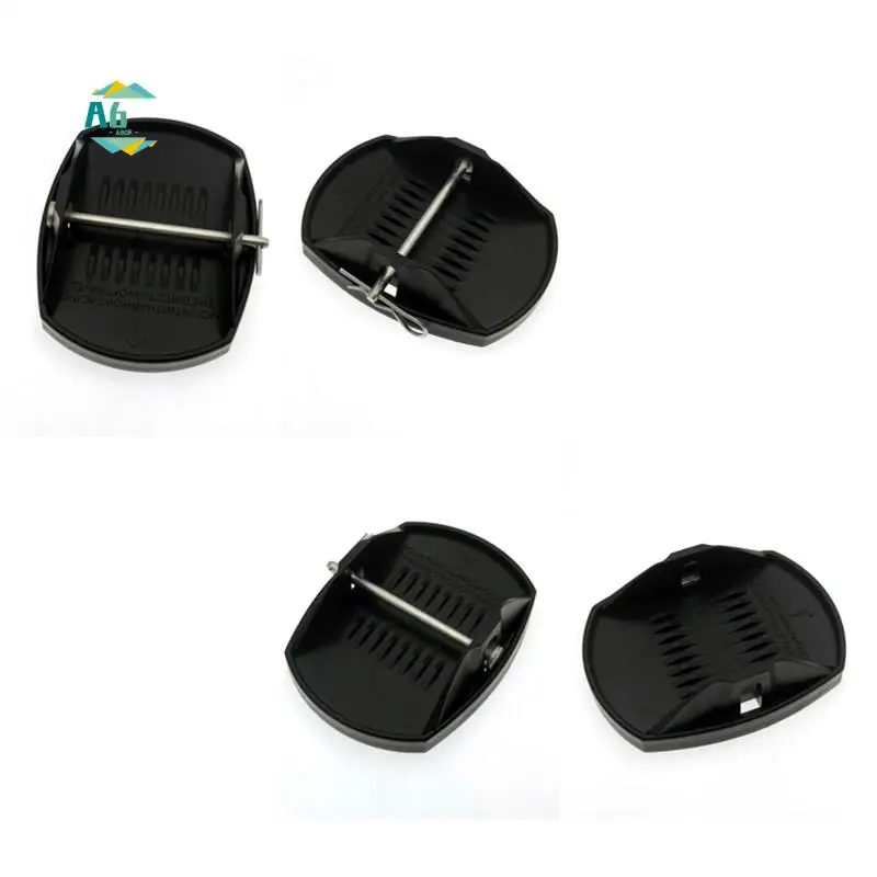 A60F-4Pcs Caravan Jack Pads Leveller Wheel Foot Leg Support Jacking Lift Pads Support Stand For Motorhome Trailers Camper RV