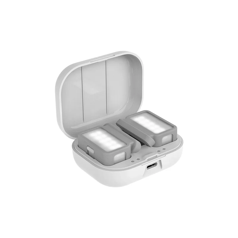 Заполняющий светильник HFES для DJI Osmo Mobile 7/6/5/SE, ручной стабилизатор подвеса, мини-заполняющий светильник с чехлом для зарядки