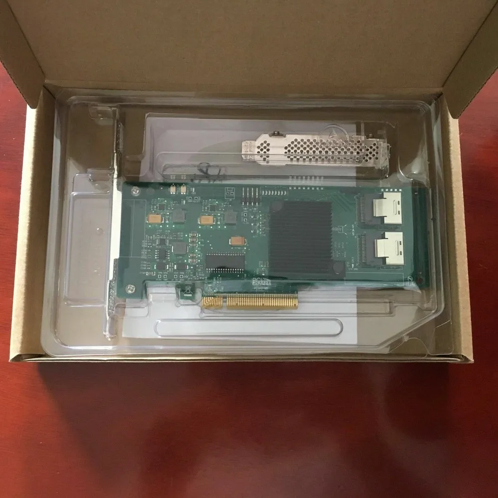 LSI Interne SAS SATA 9211-8i 6 Gbit/s 8-Port HBA PCI-E RAID-Controllerkarte