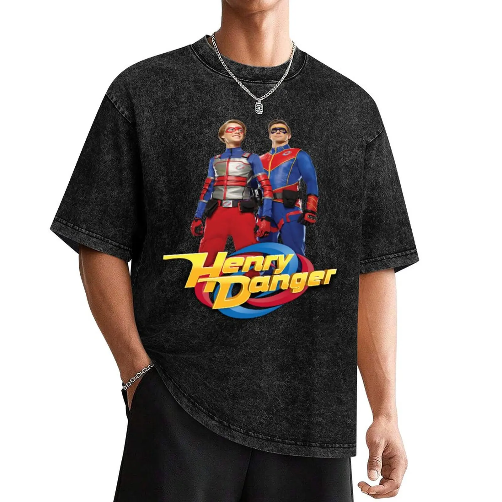 

Henry Danger Heroes T-Shirt animal prinfor boys graphic tee shirt Short sleeve tee men t shirts high quality