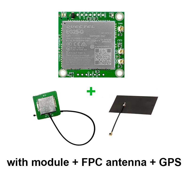 Original EG25 Series LTE CAT4 Module Support GNSS EG25GGB Development Board Usb Interface SIM Slot with Patch/Ceramic Antenna