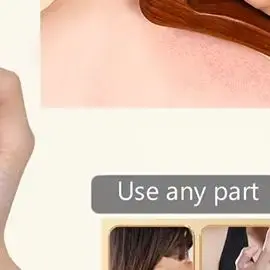 

Health Care Slimming Guasha Board Wood Therapy Massage Stick Lymphatic Drainage Massager Scraping For Relaxation And Recover