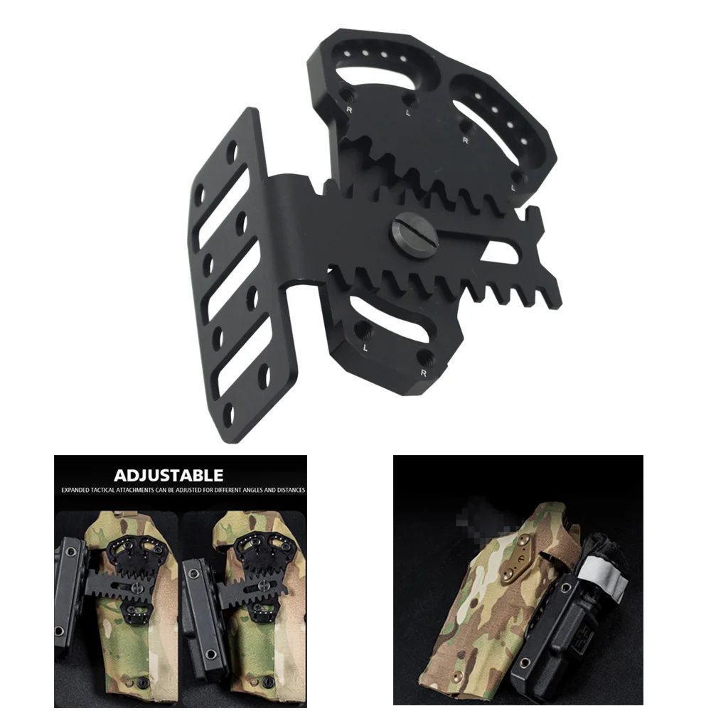 Tactical Holster Negative Cant Plate Holster Adapter Plate Mount NCP2 For Airsoft Holster QLS Extension Equipment