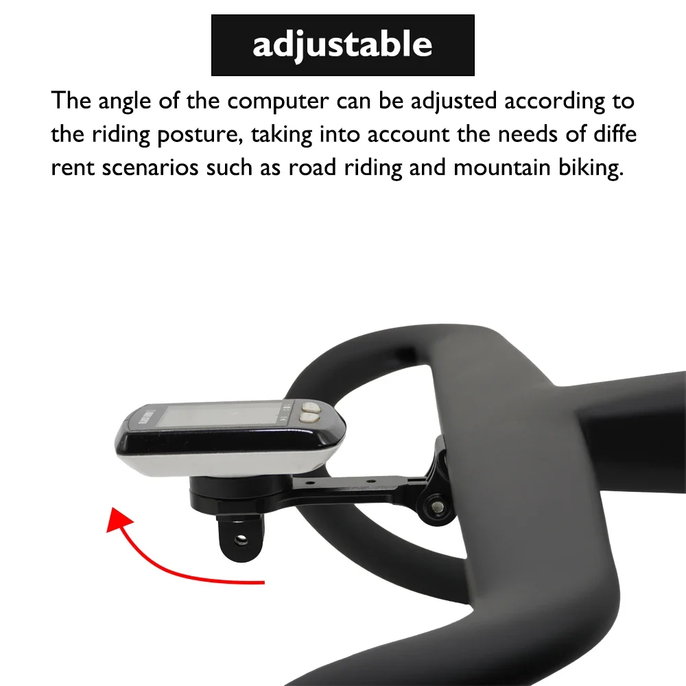 عالية القوة سبائك الألومنيوم دراجة الكمبيوتر جبل الوزن حوالي 35.7 جرام Size190MMx31 مللي متر ل V5Rs/V4Rs/C68/CC.01 المقود