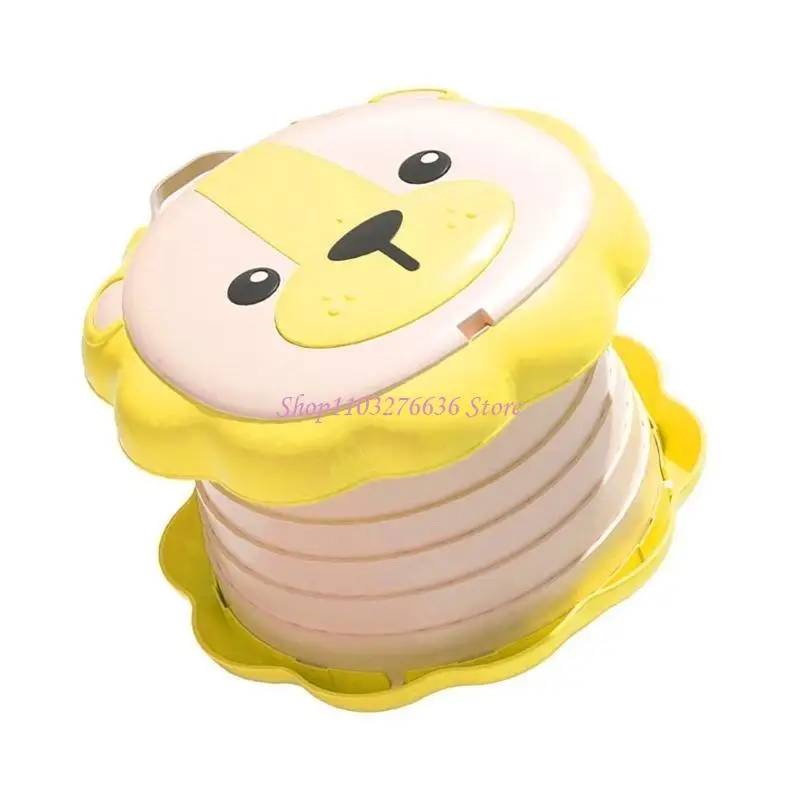 R6FD Vaso sanitário dobrável para crianças, penico para bebês, cadeira penica interna e externa para trailer