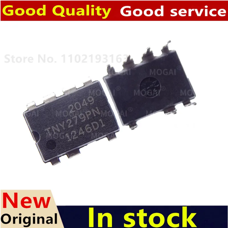 (5piece)100% New TNY279PG TNY178PN TNY279PN TNY180PN LNK362PN DIP-7 Chipset