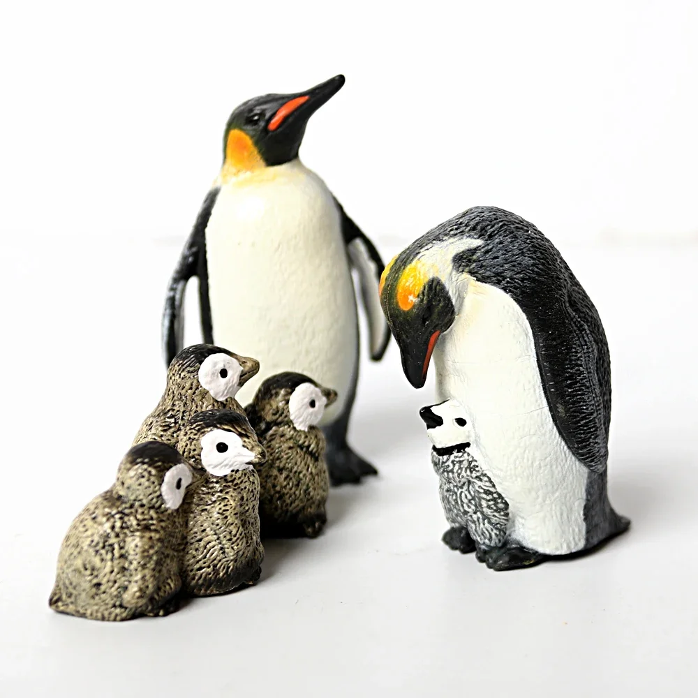 Marine Animals Toy Penguin Figurine Anime Figures Ocean Antarctica Sea life Action Figure Children Toys Table Games Kids Gifts