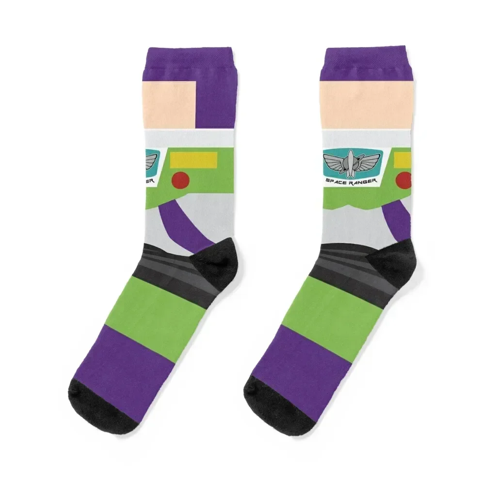 

Space Ranger Socks summer anti slip football sheer Mens Socks Women's