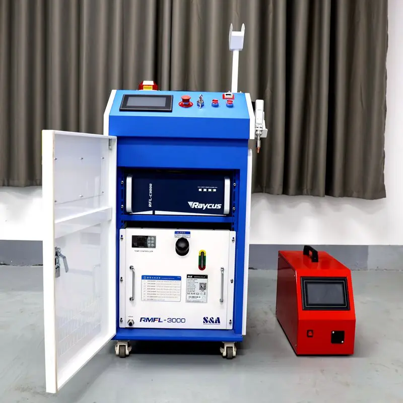 Razortek Handheld Fiber Laser welding machine 1kw 1.5kw 2kw laser welder cutter cleaner 4in1 for metal