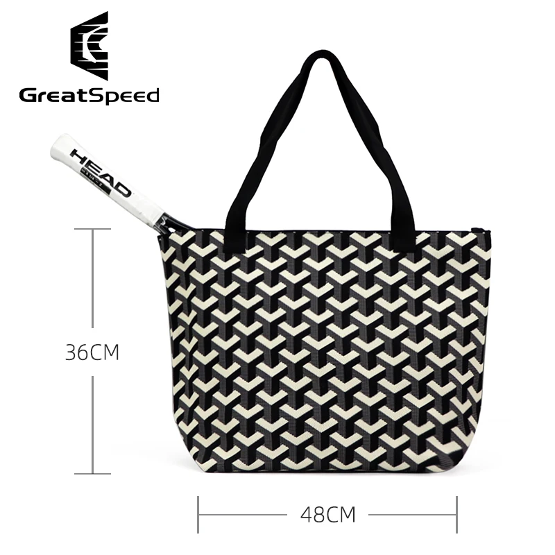 2025 Girls Women Fashion Tennis Racquet Bag Squash Padel Pickleball Badminton Tennis Tote Bags High Quality Adult Tennis Handbag