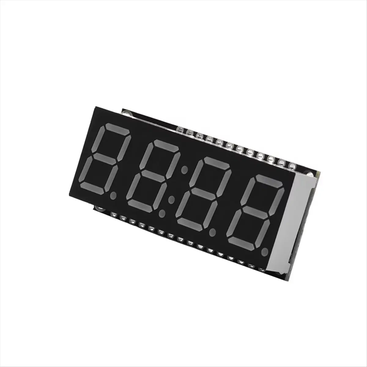 TCE HT16K33 LED Display Module 4 Digit 7 Segment 0.56 Inch Time Clock Indicator Tube Module White
