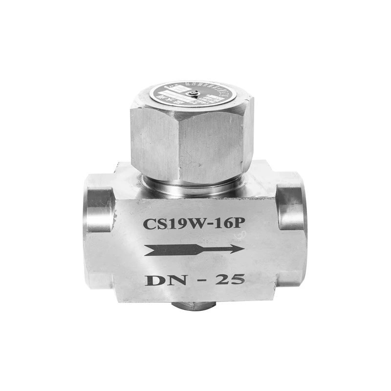 Wire Thermal Power Type Y Steam Trap CS19W-16PDN25DN15 Stainless Steel Trap 25c