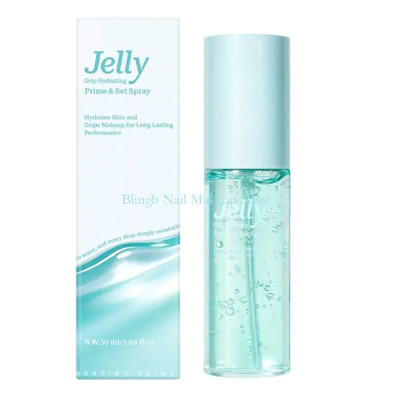28TA 50ml Jelly Mist Hydrating Setting Sprayer Face Mist Moisturizer, For Long Last Makeup And Moisturized Skin All Day