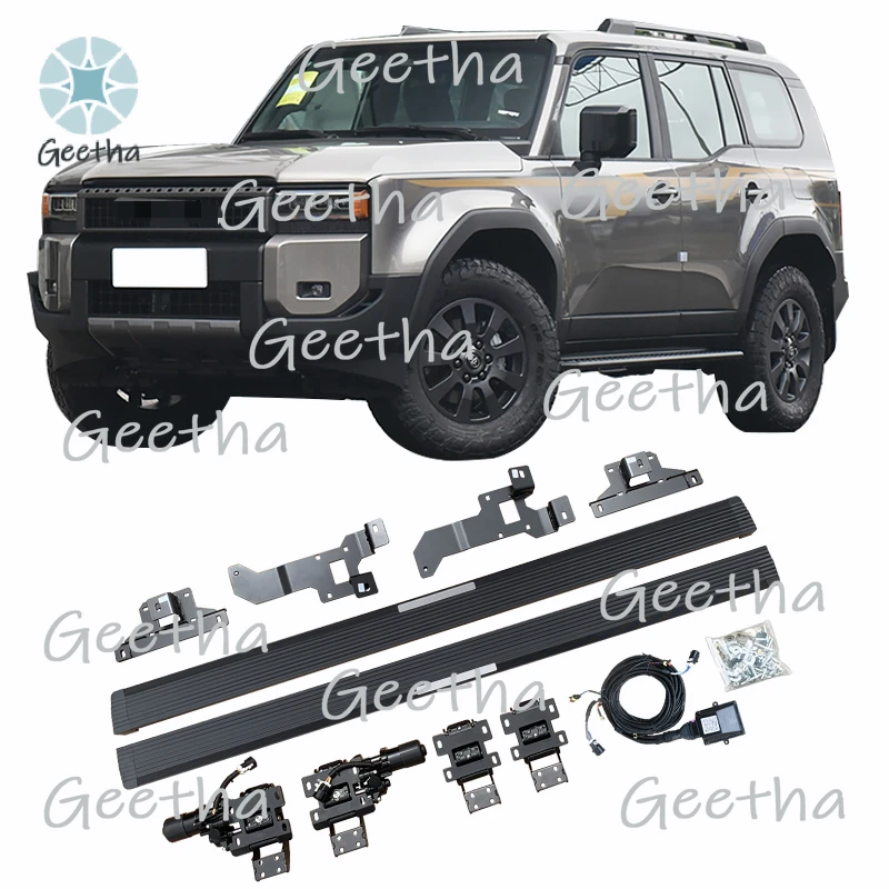 

Superior Quality Electric Side Steps Automatic Aluminium Alloy Electric Running Board for TOYOTA PRADO 2024