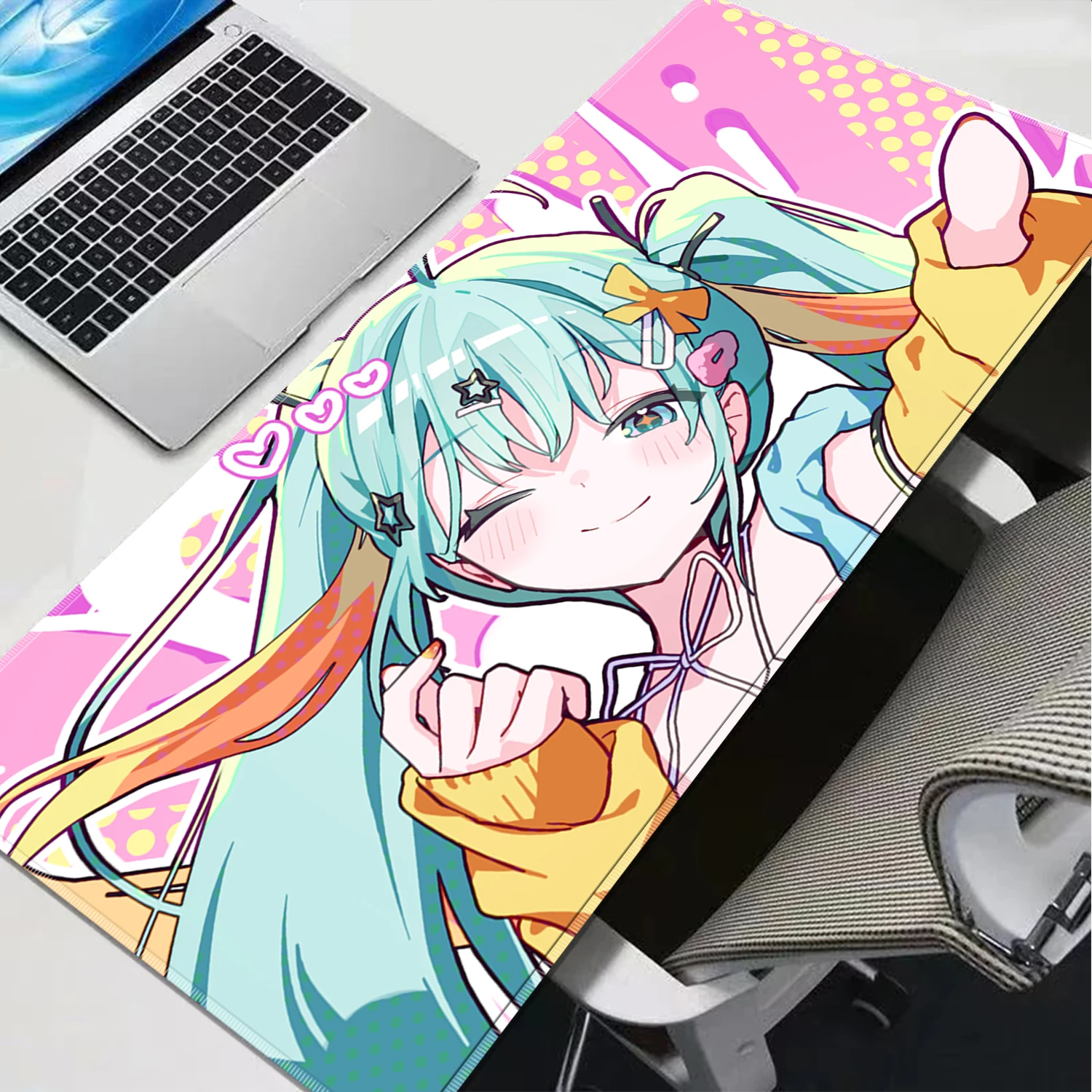 Pc Gaming Hatsune Miku - 애니메이션 게임용 마우스 매트 하츠네 미쿠