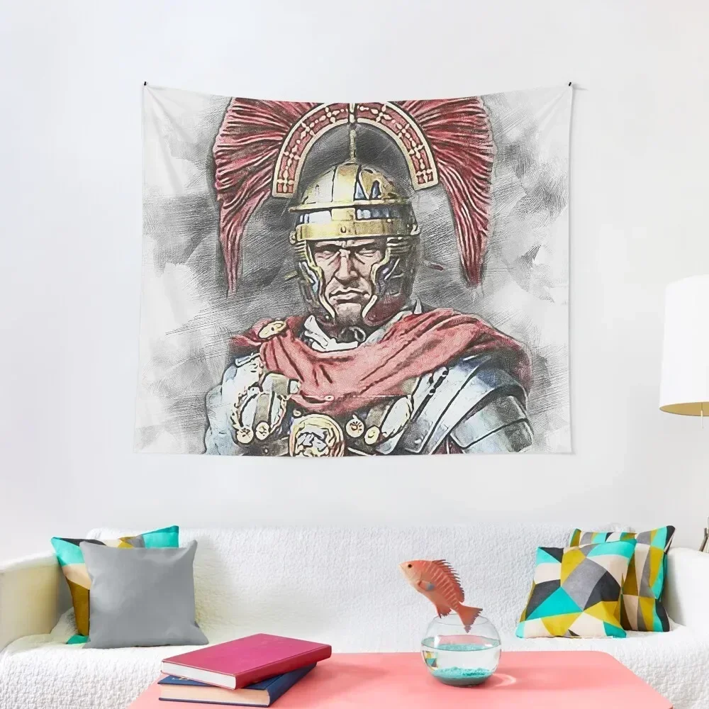 

Portrait of a Roman Legionary Tapestry Outdoor Decor Home Decorating Aesthetic Home Decor Christmas Decoration Tapestry