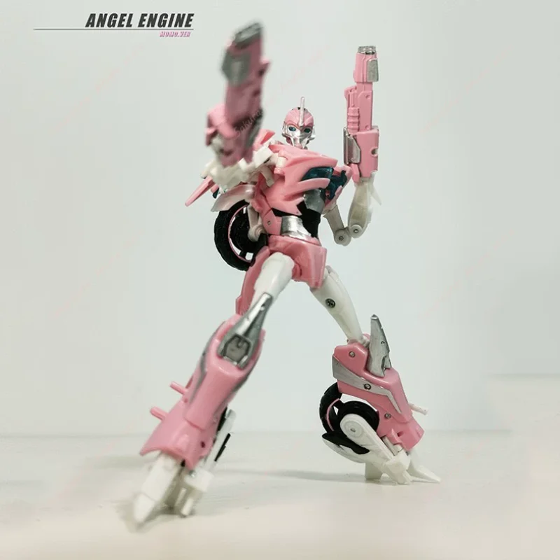 【In Stock】APC-Toys First Edit TFP Blue Arcee Angel Engine Japanese Comic Ver Female Transformer Motorcycle Action Figure view 2