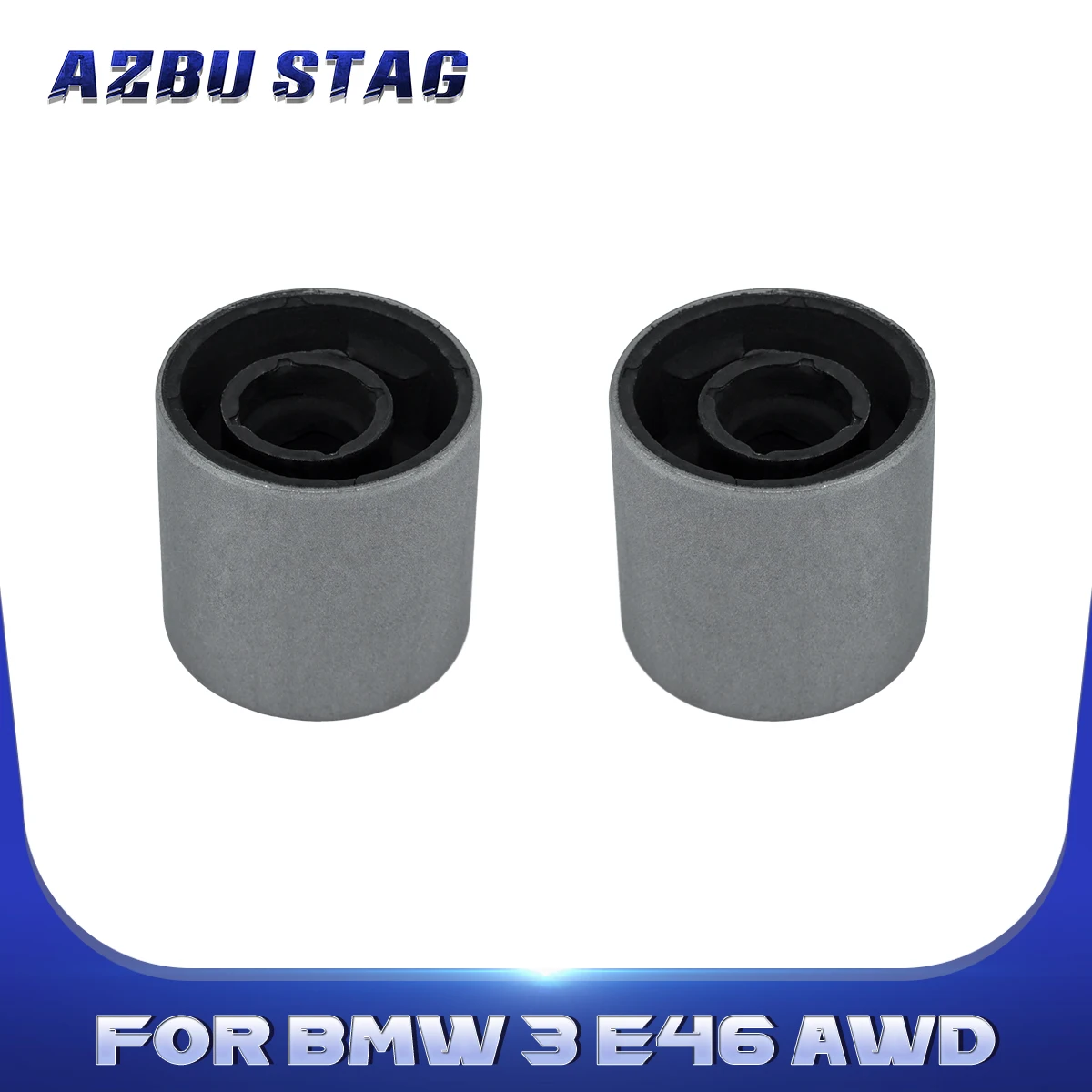 

AzbuStag 2Pcs Front Control Arm Bushing Suspension Kit for BMW 3 E46 325xi 330xi AWD 2001 2002 2003 2004 2005 31121139791