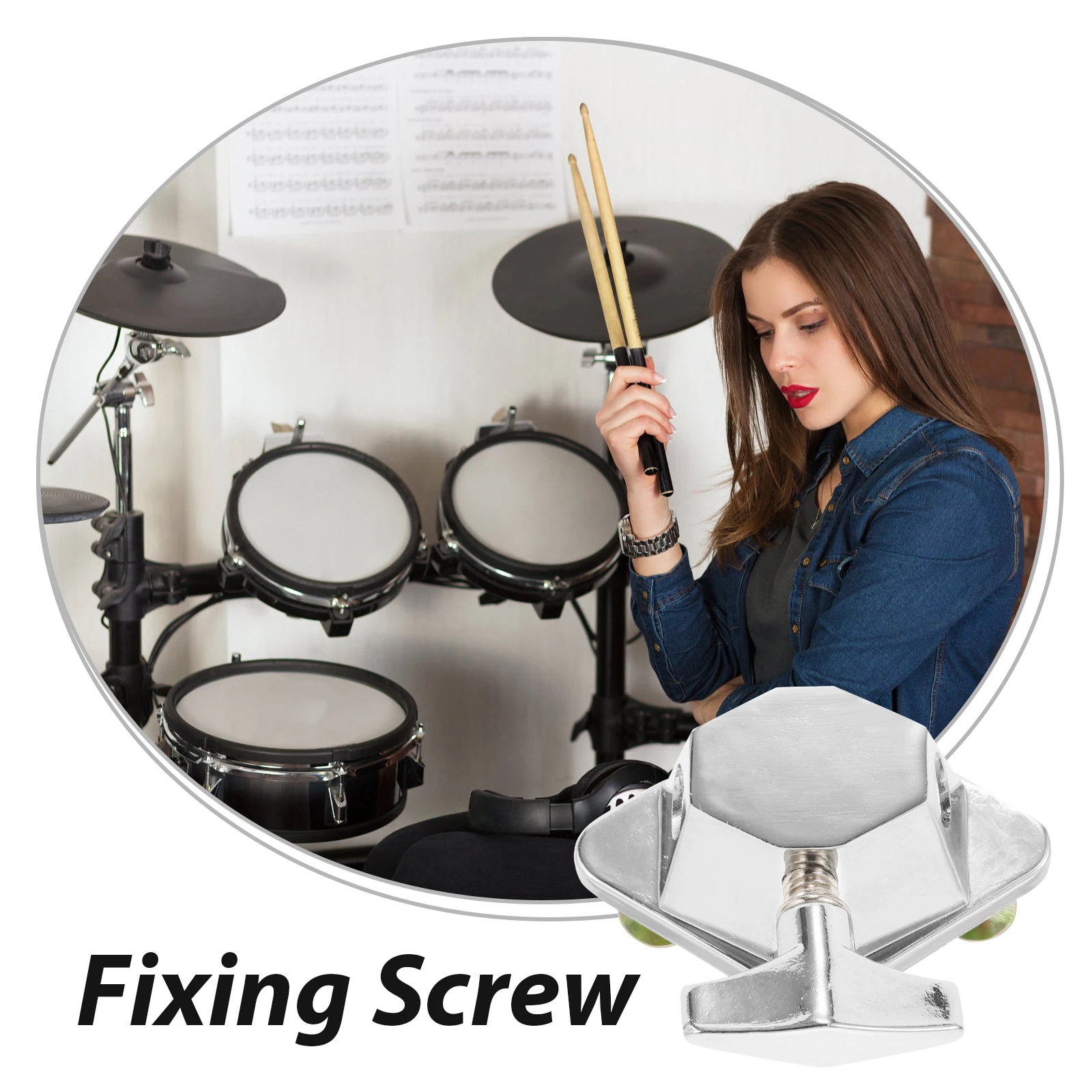 

Drum Base Leg Bracket Accessories Fall to The Ground Installation Kit Parts