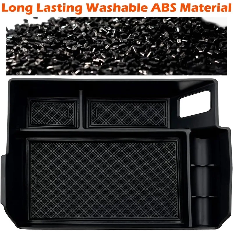 Compatible with Toyota Sienna 2021 2022 2023 2024 Accessories Center Console Tray Organizer