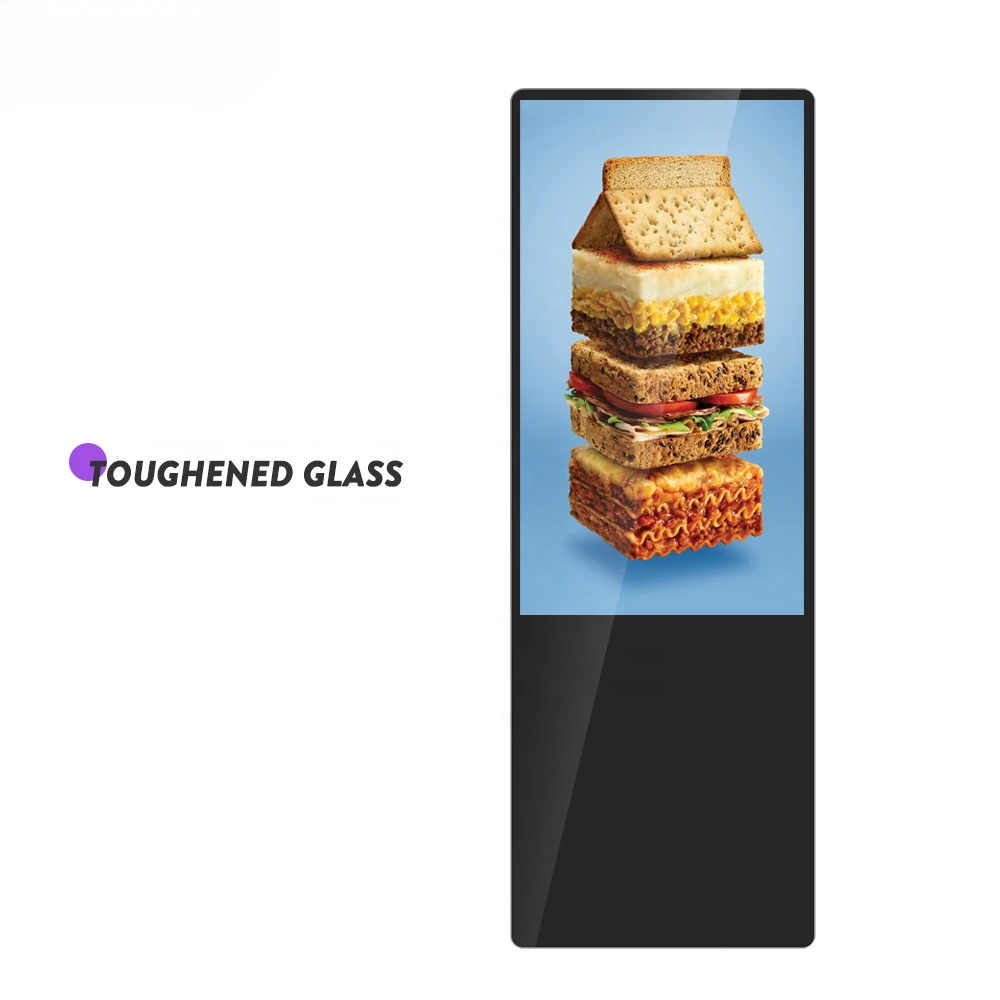 Billboard floor 32 inch digital marketing Poster display stand