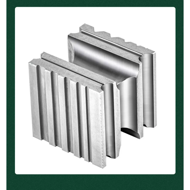 4-Way Steel Molded Blocks with Semicircular and Square Grooves - Jewelry Making Anvil for Rings and Bracelets