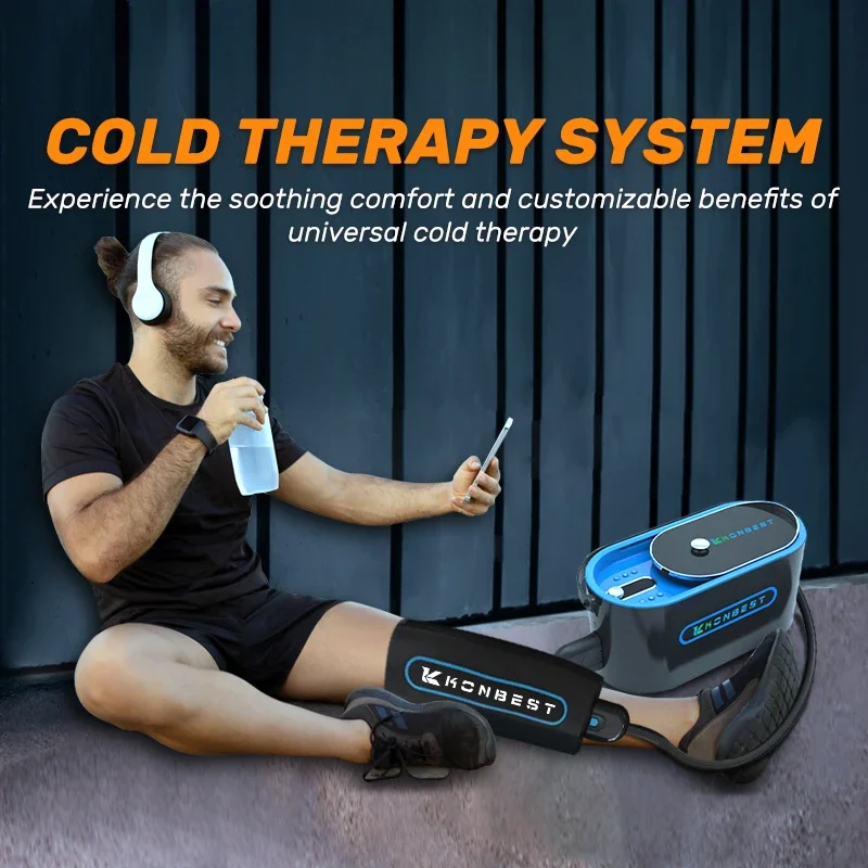 Physical Air Cold Compression Therapy Machine Ice Cryptherapy Recovery System for Leg Knee