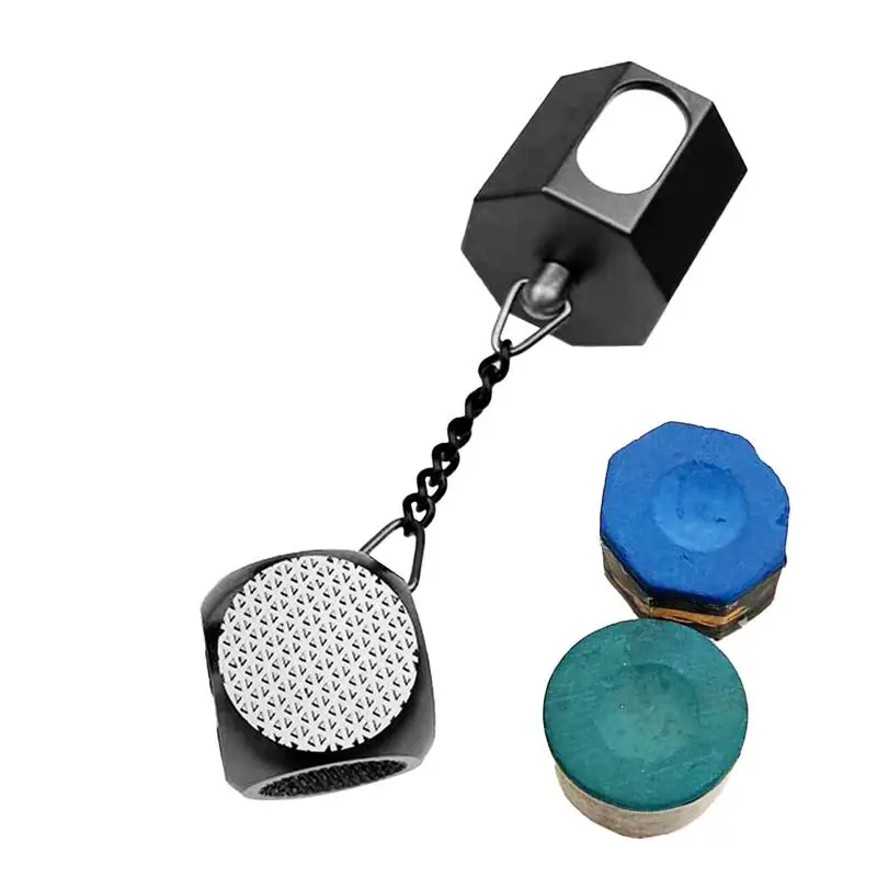 

Cue Tip Pricker Tool Chalk Holder For Pool Cue Multi-Functional Care Tool For Competition Daily Practice And Professional