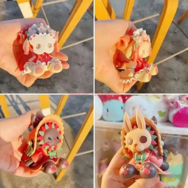 رائجة البيع الأصلي الأخبار وصول بولي كلوريد الفينيل إيما سيكريت فورست حفلة تنكرية سلسلة الشكل Kawaii سطح المكتب الديكور هدايا عيد الميلاد اللعب