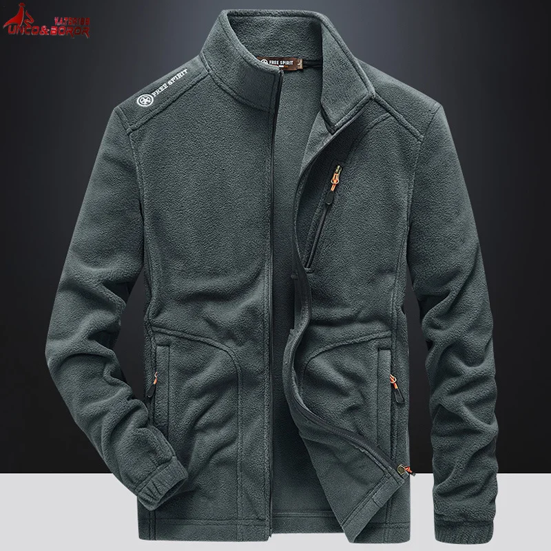 Winter Jacket Men Tactical softshell Fleece Hiking Jacket Streetwear Tourism Mountain Army Military jacket Coats men clothing