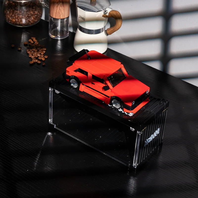 479 ELEMENTÓW MOC MK2 Retro Sportowy Samochód Klocki Konstrukcyjne Model Pojazdu Kolekcja Samochodów Wyścigowych Zabawki Pojazdów Kolekcjonerskich Prezent dla Dzieci i Dorosłych