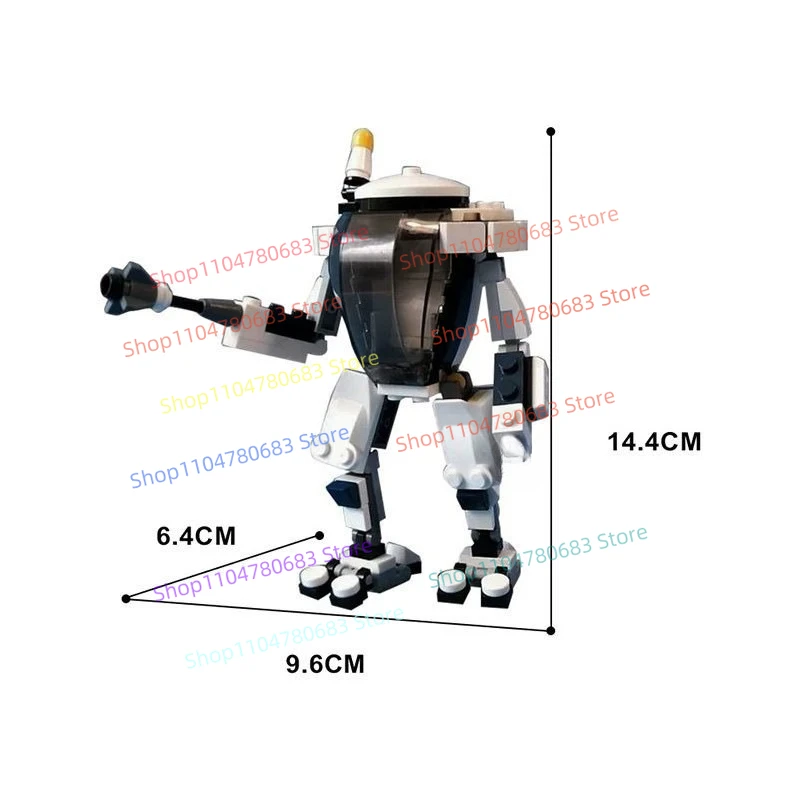 MOC новые военные строительные блоки, кукла, мини-кукла, подводная лодка, меха, броня с креветками, силовые игрушки, коллекция подарочных украшений