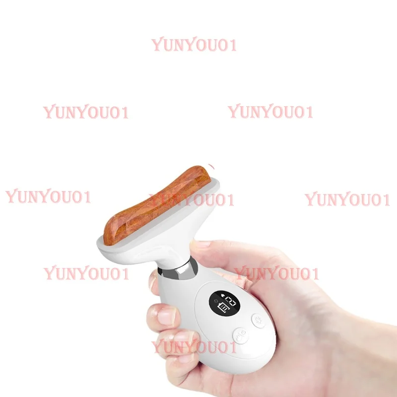 Red Bianshi Scraping Facial Neck Electric Shaving Artifact Underarm Meridian Soothing and Collaborative Massager