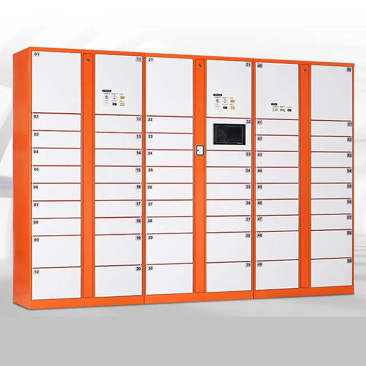 Modern Design Smart Parcel Locker Electronic 18 Compartment Metal Cabinet for Outdoor Gym Hotel Usage Environmental Protection