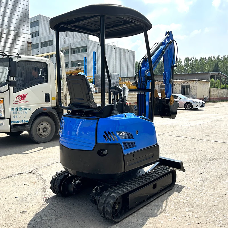 

Customized high efficiency EPA gasoline engine mini bucket digger hydraulic small 1.6ton excavator price