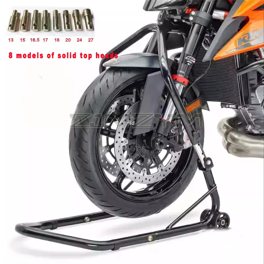 

Motorcycle Stands Bike Front Wheel Lift Stand Bracket Front Shock Absorber bracket For Moto Bikes Shop Repairing Tool