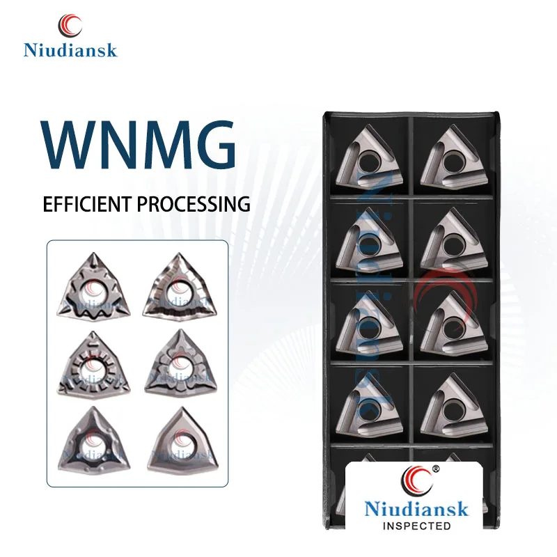 

WNMG080404-HQ WNMG080408-MA WNMG080404-TS WNMG080408R-S Токарный станок с ЧПУ Режущие инструменты в керамическом стиле Токарные лезвия Фрезы в форме персика