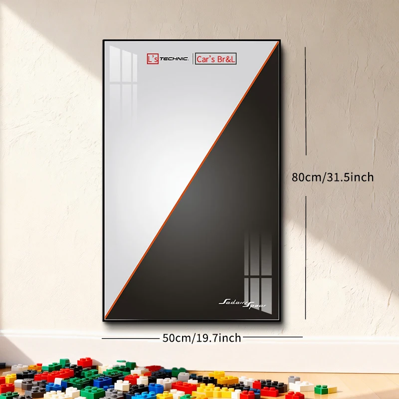 Display Wallboard Suitable for lego 42232f1 Koenigsegg Sadair's Spear Ultimate building block cars model Wall Mount Photo Frame
