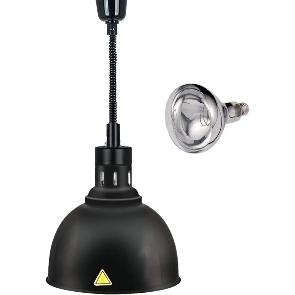 

Retractable Heat Lamp or ood with 250W Heating Bulb or Restaurant Hanging ood Warmer Lamp Buet or Home Use Pizza Warmer