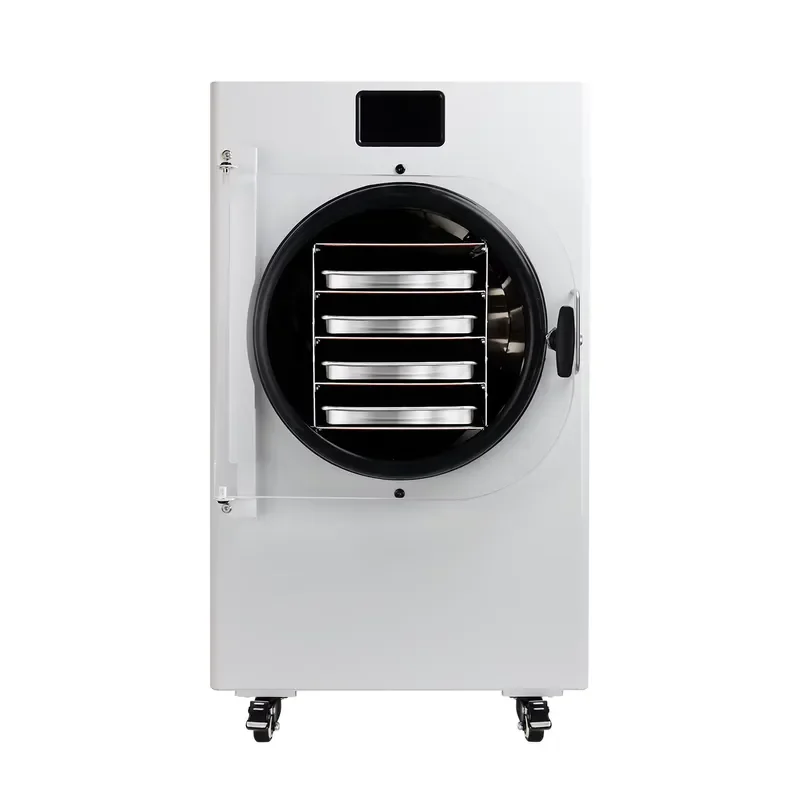 for Home 4kg Fruit Freeze Dryer Machine 110V Mini Vacuum Liofilizador Food Dehydrator Small Commercial Vegetable Meat Dryer