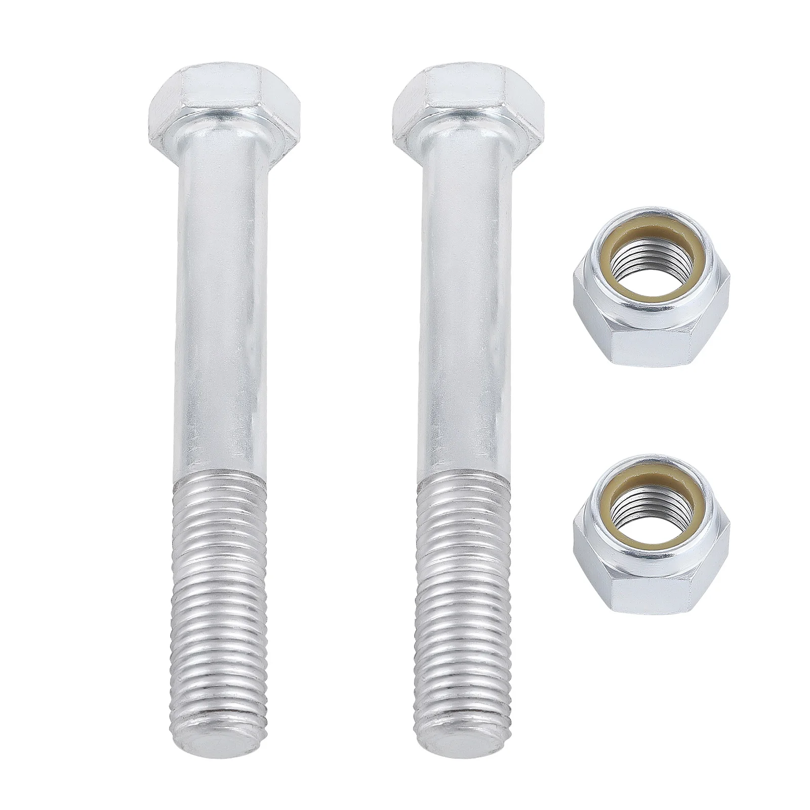 

Set of 2 Excavator Pins 24mm 0.945in Bolts and Nuts Kit for Mini Excavator Accessory