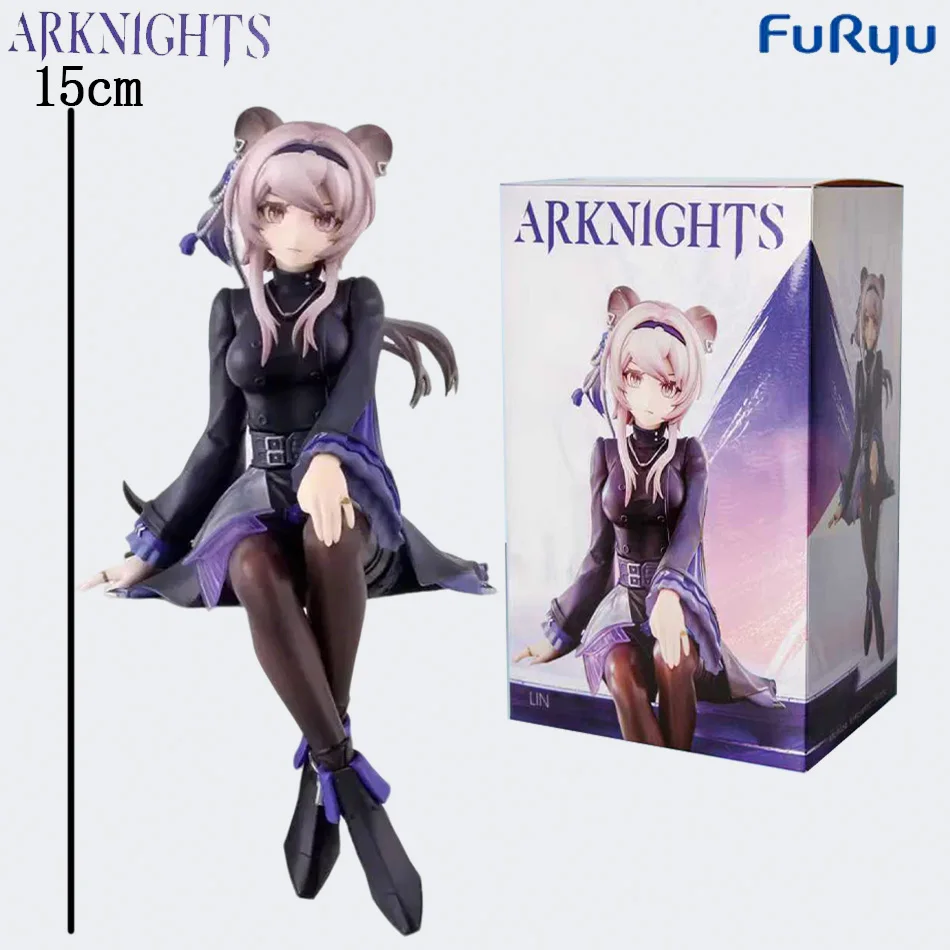 

Hot New Noodle Stopper Anime Figure Arknights Lin Action Figurine Model Collection Desktop Childrens Toy Doll Gifs