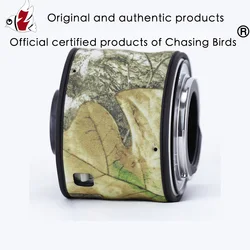 Chasing birds camouflage lens coat for CANON RF teleconverter TC 1.4X 2.0X waterproof and rainproof lens protective cover