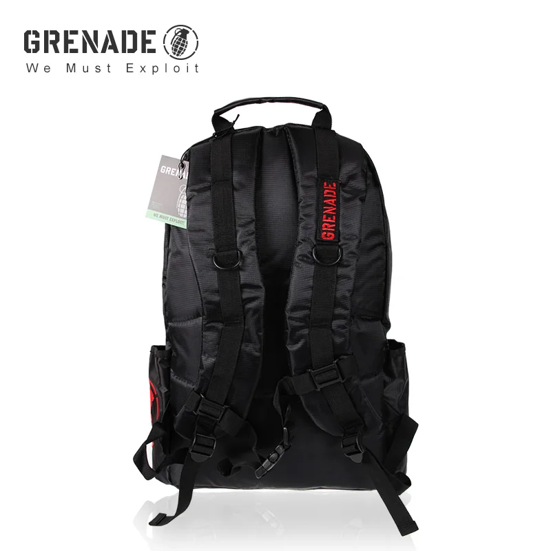 GRENADE Skateboard Sac à dos Sac de Sport à la Mode en Plein Air sac à Dos Multifonctionnel Voyage Épaule Sac à dos Unisexe Professionnel Pack