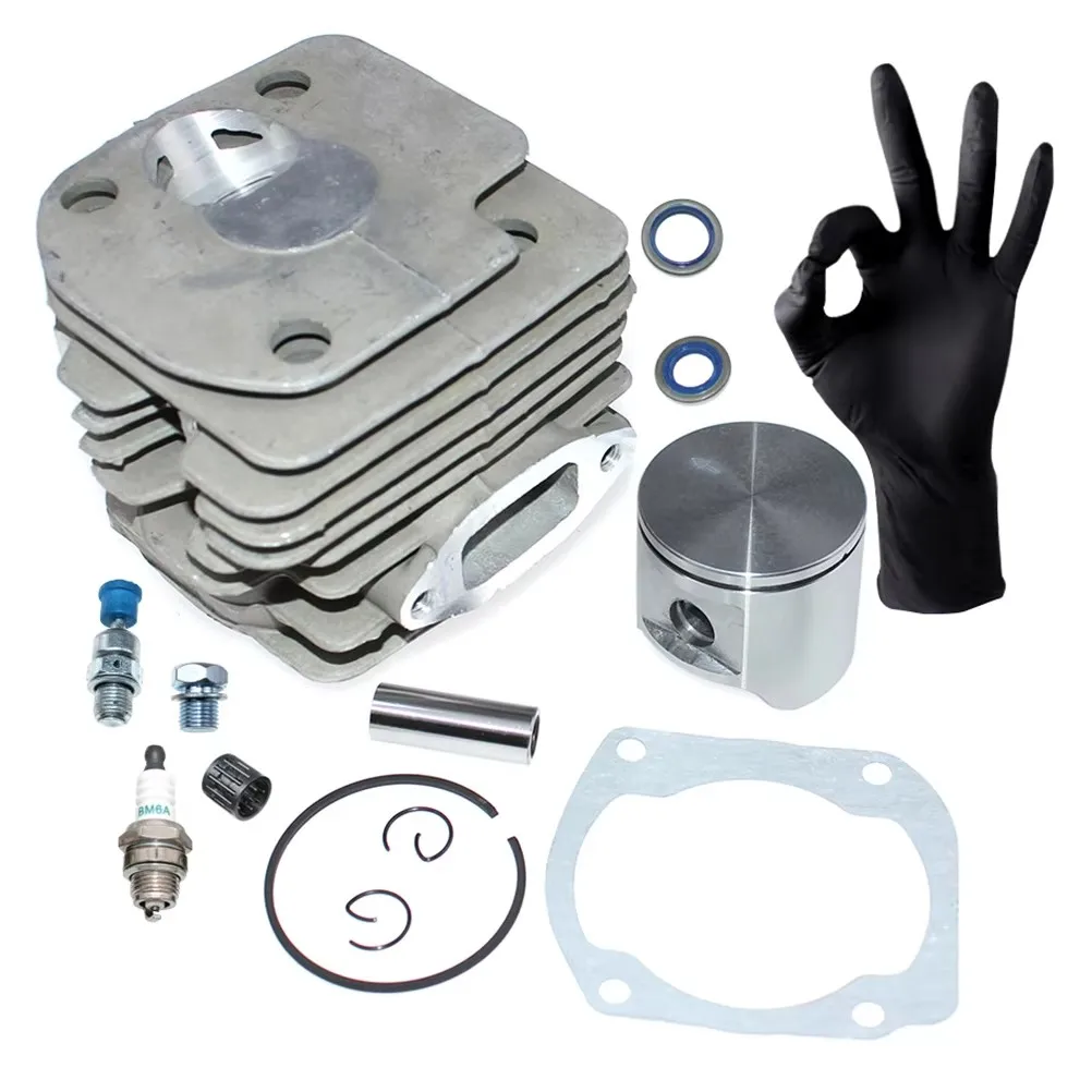 Kit de pistão de cilindro 50mm para Husqvarna 362 362XP 371 371K 371XP 372 372XP 375K Jonsered 2063 2071 2163 2171 CS2163 CS2171