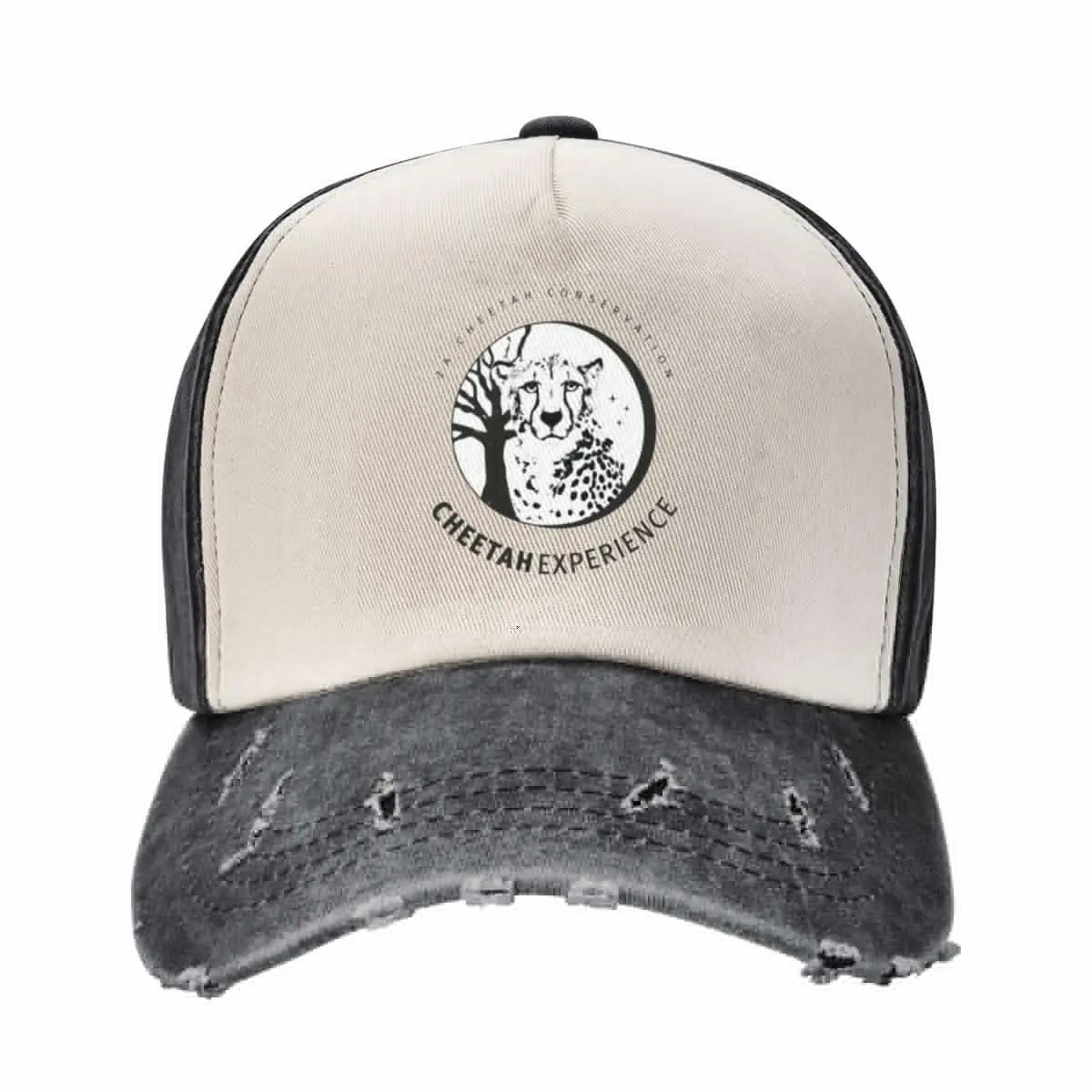 ZA Cheetah Conservation LOGO Baseball Cap Golf Hat Man Kids Hat Hat Beach Hood Men Luxury Brand Women's