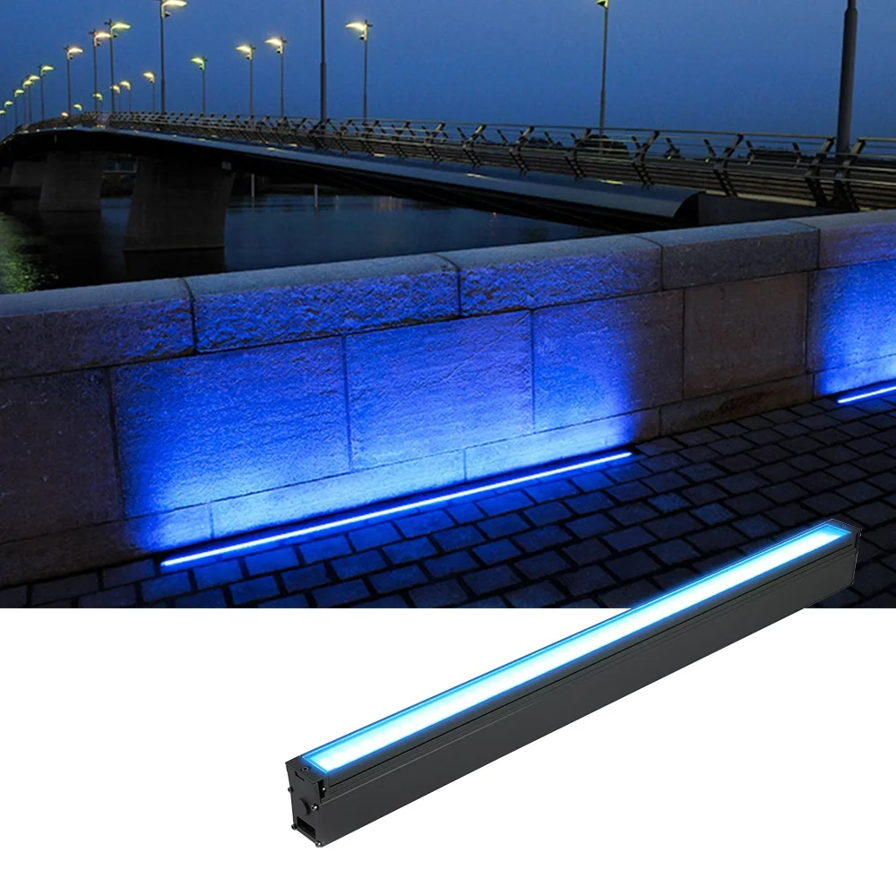 

20W IP65 Waterproof Outdoor Aluminum Building Exterior Wall Washing Light Embedded LED Source