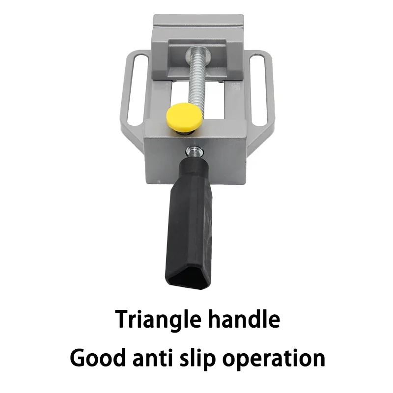 hand tool Aluminum alloy right angle flat mouth clamp small table tiger woodworking fix clamp weld clamp triangular handle
