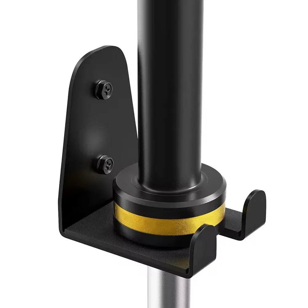 Vertical Wall Mount Barbell Holder Rack for Garage Gym Bars Fits Bars Diameter 25 to 33mm Rust Resistant Steel